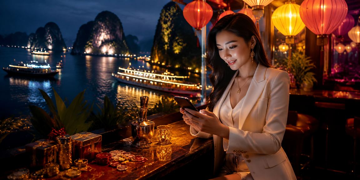 Người chơi card game tại Hội An với đèn lồng truyền thống